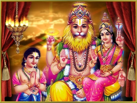 Information and benefits of Enchant Lord Lakshmi Narasimha Darshan Every Pournami.